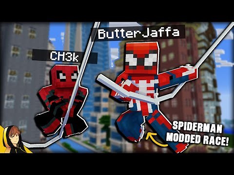 The "ULTIMATE" Spiderman Mod!! | Minecraft [Legends v7.13 - Modded Race]