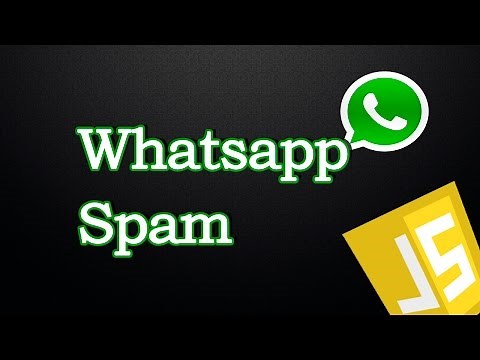 How to spam in Whatsapp Web with JavaScript