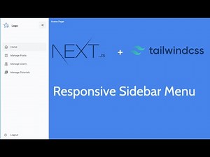 How to Create a Sidebar in Next.js & Tailwind CSS