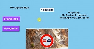 Traffic Sign Recognition using Python Project Source Code