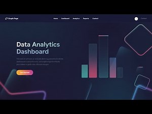 Animated Graph Website Tutorial — HTML + CSS + JavaScript (Step-by-Step)