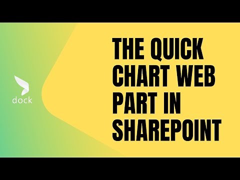 How to Use the Quick Chart Web Part in SharePoint - Tutorial