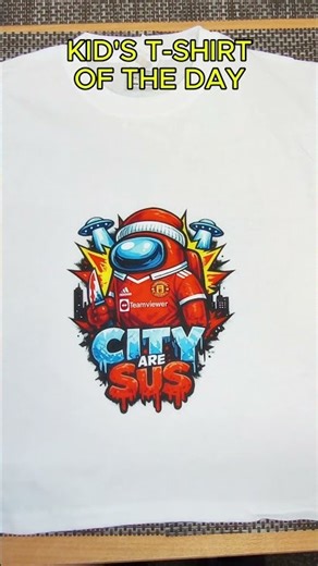 Kid's Tshirt of the Day - Printed in the Uk #shorts #tshirts #smallbusinessuk #madeinuk #tshirt