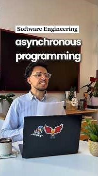 What is asynchronous programming? 🤯the simplest explanation you’ll find 🫡 #computerscience