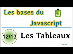 Les tableaux en JavaScript [CLBJ12]