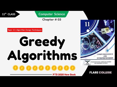 Greedy Algorithms - 11th Class (1st Year) Computer Science