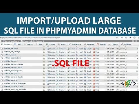 How to import large SQL file (.sql) into phpmyadmin Database