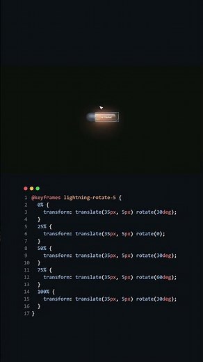 NEXT-LEVEL Electronic Button Animation Using CSS!