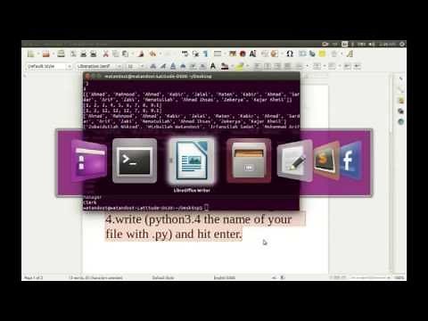 How to execute or run .py file or python file in terminal (Linux OS)