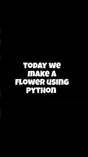 Draw Beautiful Flowers with Python Turtle in 2025 | Step-by-Step Coding Tutorial #coding #python