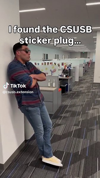 CSUSB Sticker Drop Event on Grad Days