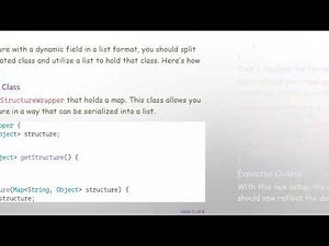 How to Register a Custom JSON with Maps in Java
