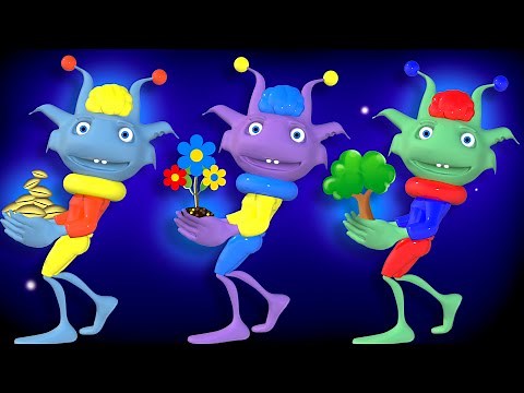 Dancing Alien Friends | D Billions Kids Songs