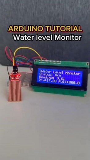 [Arduino Project] Water level sensor tutorial