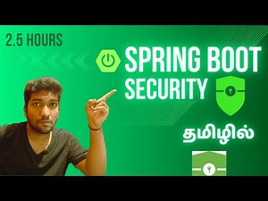 Spring Boot Security in Tamil: JWT, In-Memory & DB Authentication