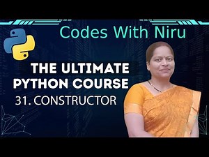 Constructor in Python | Python init() Function Explained with Examples | Python OOP Tutorial