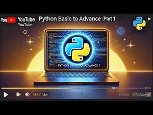 Python Basic To Advance (Part 1)