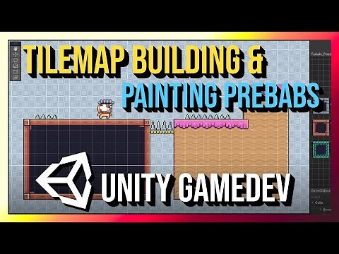 Building Tilemap Game Levels and Painting GameObjects ~ Unity 2D Gamedev Tutorial