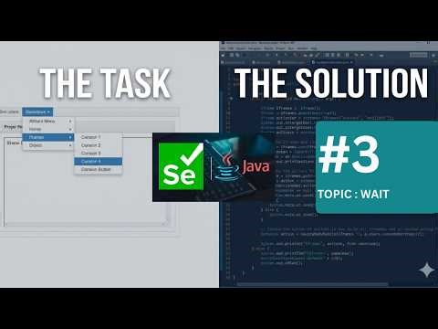 Wait a moment |Selenium Java Automation Challenge #3| UI Automation