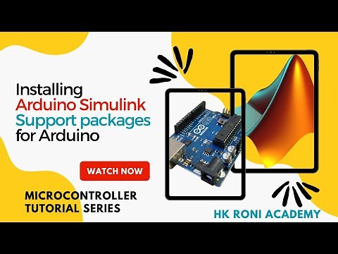 1. Installing Matlab Arduino support Packages