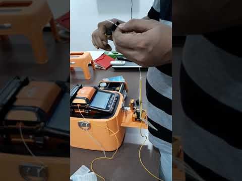 How to splice Optical Fiber Cable - Easiest way