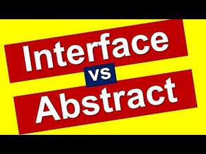 Interface vs abstract class in Java C#