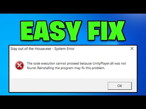 How To Fix unityplayer.dll is Missing or Not Found in Windows - NEW 2026✅