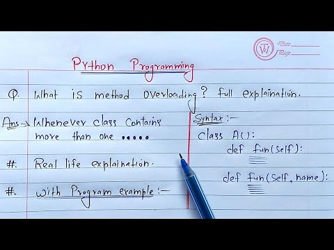 Python Method Overloading | Learn Coding