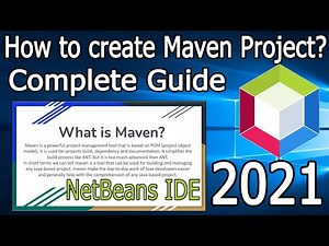 Maven project in NetBeans [ 2021 Update ] Step by Step Maven Tutorial for Beginners