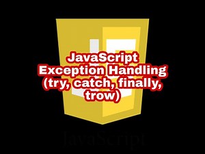 Whats Exception Handling in JavaScript (try, catch, throw, finally) | JavaScript Malayalam Tutorials