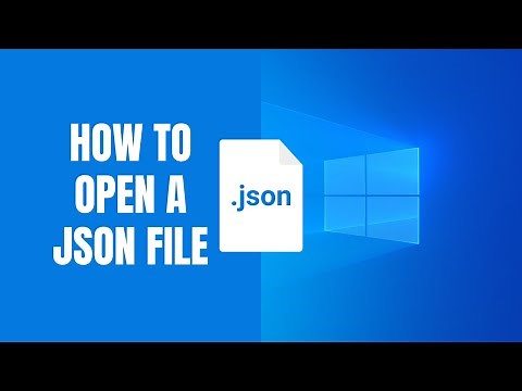 How to open a JSON file on Windows 11 (step by step)