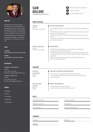 21 Customer Service Resume Examples and Templates for 2026