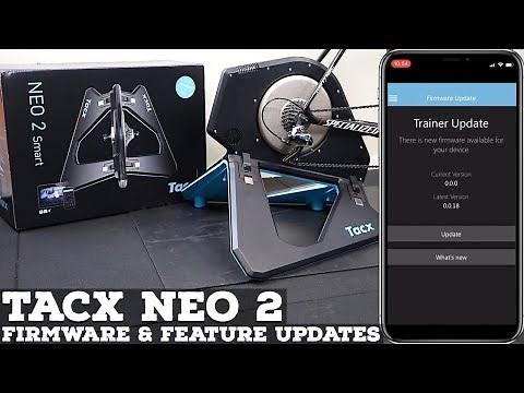 TACX Neo 2 Smart Trainer // Firmware & Feature Updates // How-To
