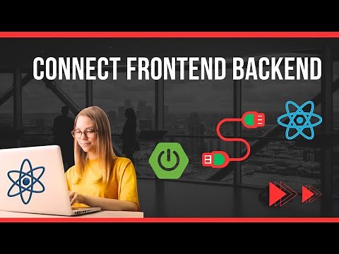 How to Connect Frontend and Backend for Beginners | React, Spring boot Api
