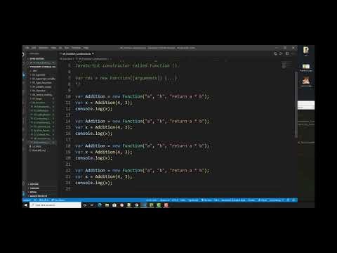 TypeScript Tutorial 24 Function Constructor