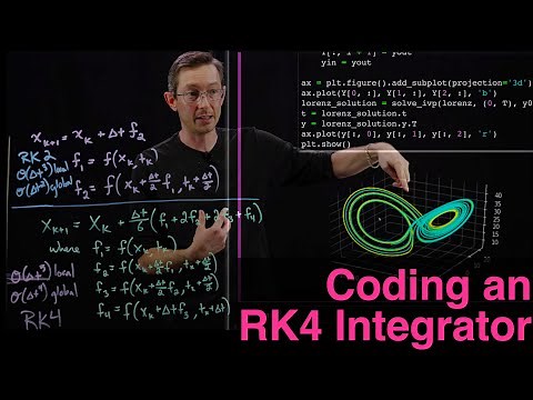 Coding a Fourth-Order Runge-Kutta Integrator in Python and Matlab