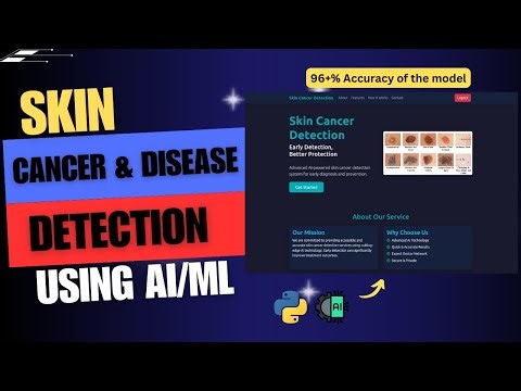 Skin Cancer Detection Project | Full Source Code | Machine Learning | AI | Final Year Projects