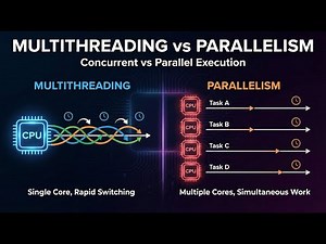 Multithreading & Parallelism Explained#Multithreading #ParallelComputing #Programming #Computer