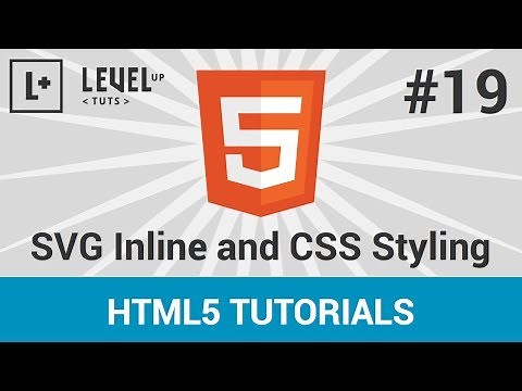HTML5 Tutorials #19 - SVG Inline and CSS Styling