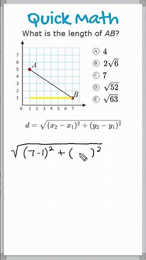 Using The Distance Formula