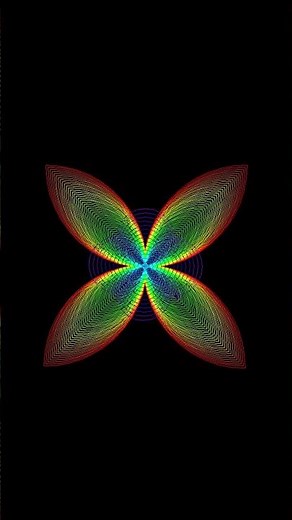 Awesome Graphics with Python Turtle 🔥🐍🐢 #coding #shorts