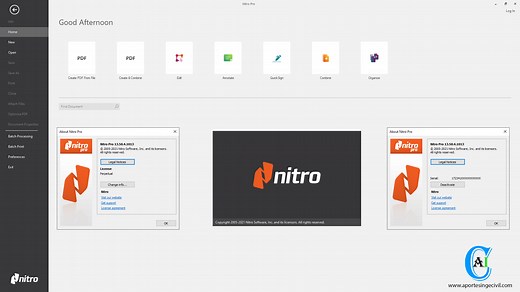 Nitro Pro v13.67.0.45 (Enterprise y Retail) en español e ingles