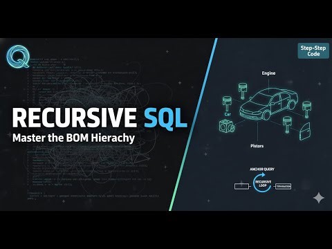 Recursive SQL Mastery: Build Your Own Bill of Materials Query