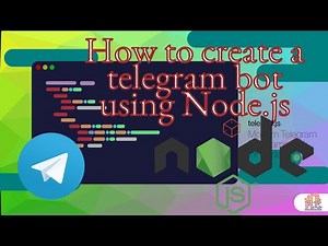 How to create a telegram bot using Node.js | Telegraf.js