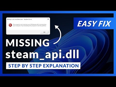 steam_api.dll Error Windows 11 | 2 Ways To FIX | 2021