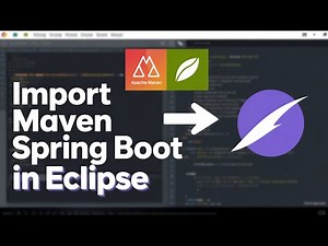 How to Import a Maven Spring Boot Project into Eclipse IDE