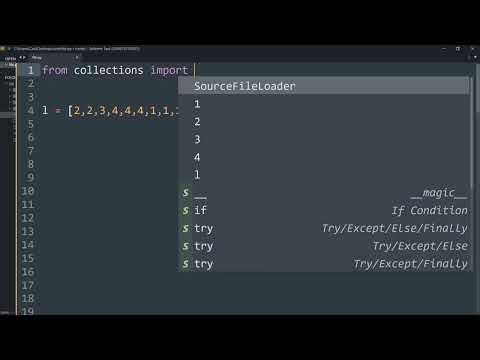 Using Counter class to count objects in Python !