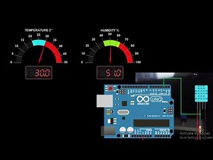 ARDUINO HMI WITH MODBUS RTU : Temperature & Humidity sensing