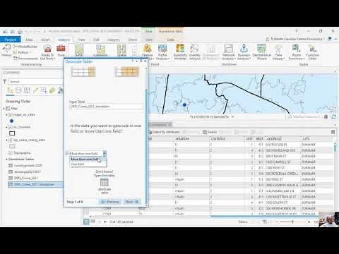 Geocoding Addressees Using ArcGIS Pro
