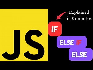 Explaining If and Else Statements in JavaScript (In 5 Minutes)